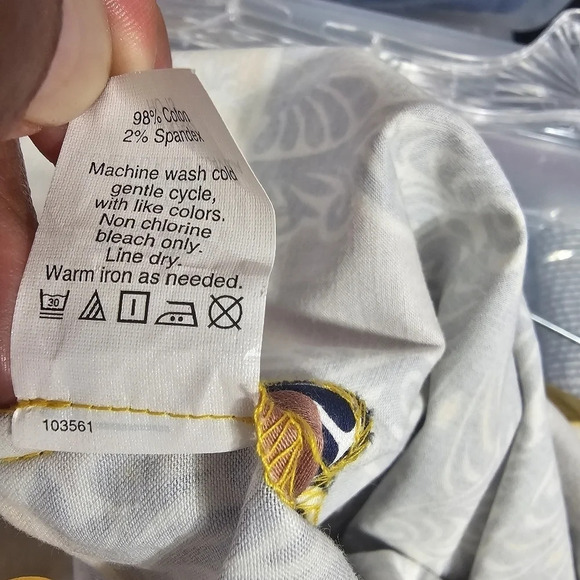 J. Crew Lisbon Scroll Yellow Print Skirt Size 6 - Picture 9 of 10